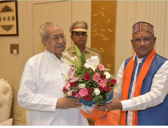 Cabinet expansion, Chief Minister CM along with Governor Vishwabhushan Harichandan