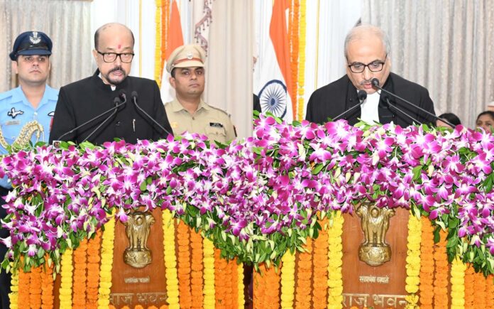 Chhattisgarh Raipur Raj Bhavan swearing in of new Governor Ramen Deka