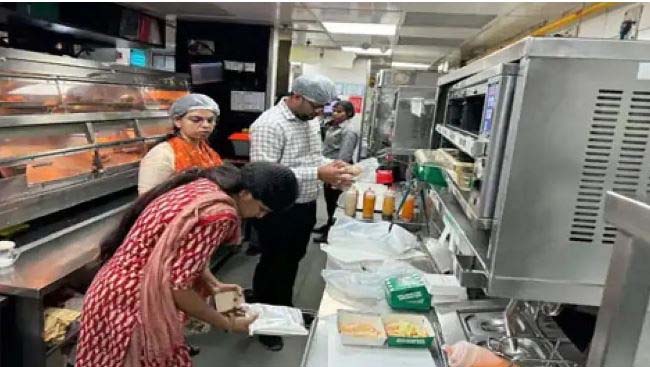 Raipur controller food drug administration mall raid