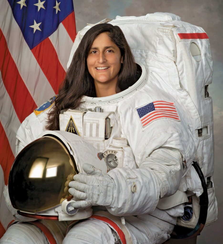 Sunita Williams In Space