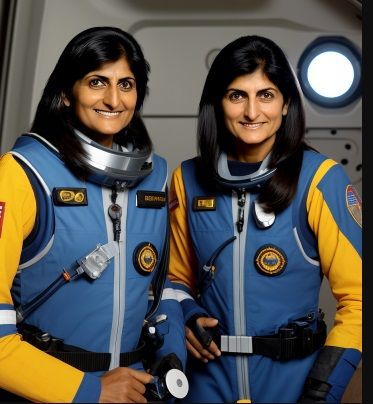 Sunita Williams In Space