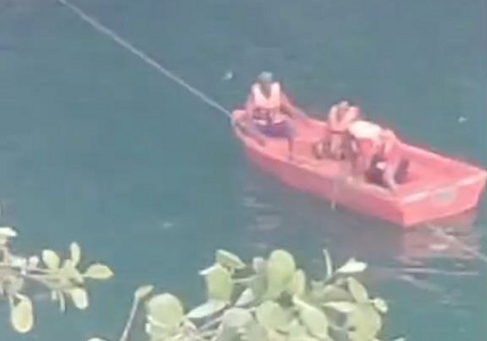 Drowned in Gaurghat waterfall